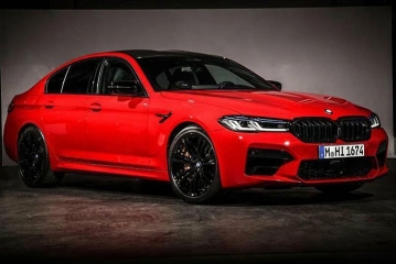 Первые фотографии обновлённого седана BMW M5
