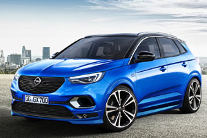 Дизайнеры показали каким может стать Opel Grandland X OPC