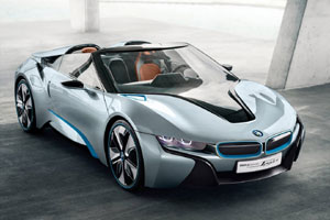 На автосалоне в Москве BMW представит концепт i8 Spyder