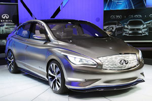 Infiniti показал свой первый электрокар 