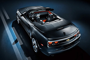 Свежее фото открытого Chevrolet Camaro