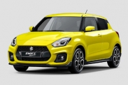 Фото интерьера нового Suzuki Swift Sport