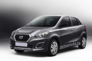 Первое изображение седана Datsun предназначенного для России