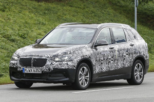 Семиместный BMW X1 замечен во время тестов