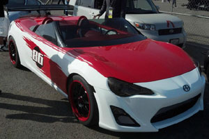 Спорткар Toyota GT 86 лишился крыши
