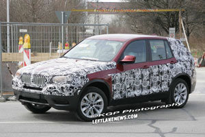 Обновленный BMW X3 сбрасывает камуфляж