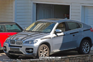BMW X6 ActiveHybrid снова замечен на дорогах