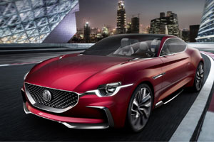 Электрический концепт MG E-Motion на автосалоне в Шанхае