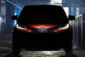 Официальное изображение Toyota Aygo нового поколения