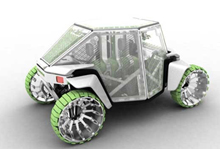 На автомобильной выставке в Лос-Анджелесе компания General Motors завоевала приз за лучшую концептуальную разработку автомобиля будущего.