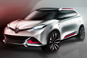 Компактный кроссовер MG будет представлен в Шанхае