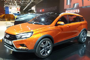 Lada Vesta Cross Concept на Московском автосалоне