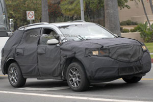 Acura тестирует новый MDX 