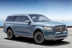 Lincoln Navigator Concept получил двери “крыло чайки”