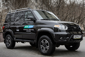 Первые результаты испытаний экономичного УАЗ ПАТРИОТ CNG