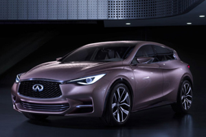 Концепт Infiniti Q30 дебютировал во Франкфурте
