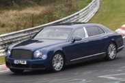 Bentley тестирует обновленный Mulsanne