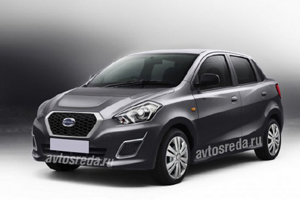 Первое изображение седана Datsun предназначенного для России