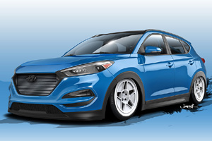 Hyundai Tucson оснастили 700- сильным мотором