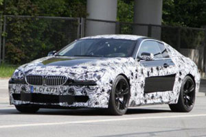 BMW тестирует купе M6 2012