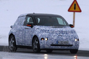 BMW i3 был замечен шпионами