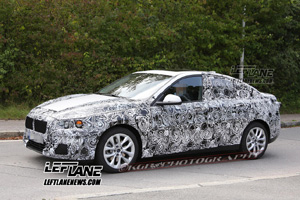 BMW тестирует новый седан 1-Series