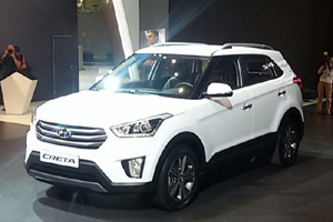 На Московском автосалоне представлен кроссовер Hyundai Creta